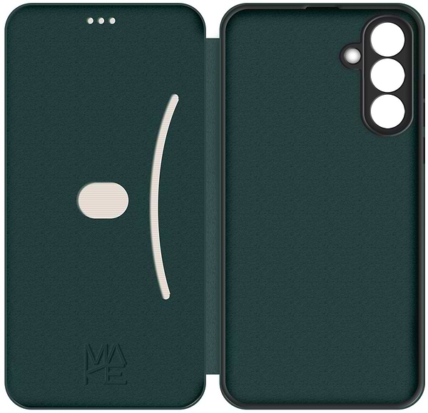 Фото - Чехол для смартфона MAKE Flip for Samsung A37, Greygreen (MCP-SA37GN)