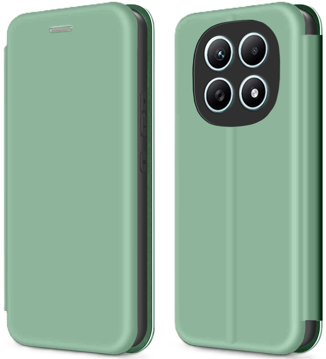 Чехол для смартфона MAKE Flip for Xiaomi Redmi Note 15, Forest Green (MCP-XRN15FG)