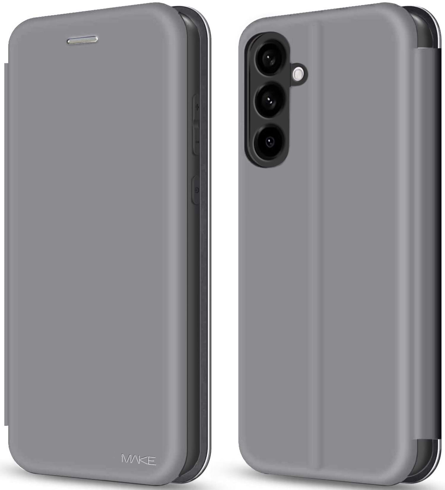 Чехол для смартфона MAKE Samsung A56 Flip Grey (MCP-SA56GR) - Фото 1
