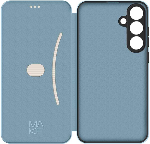 Фото - Чехол для смартфона MAKE Flip for Samsung S25 FE, Ice Blue (MCP-SS25FEIB)