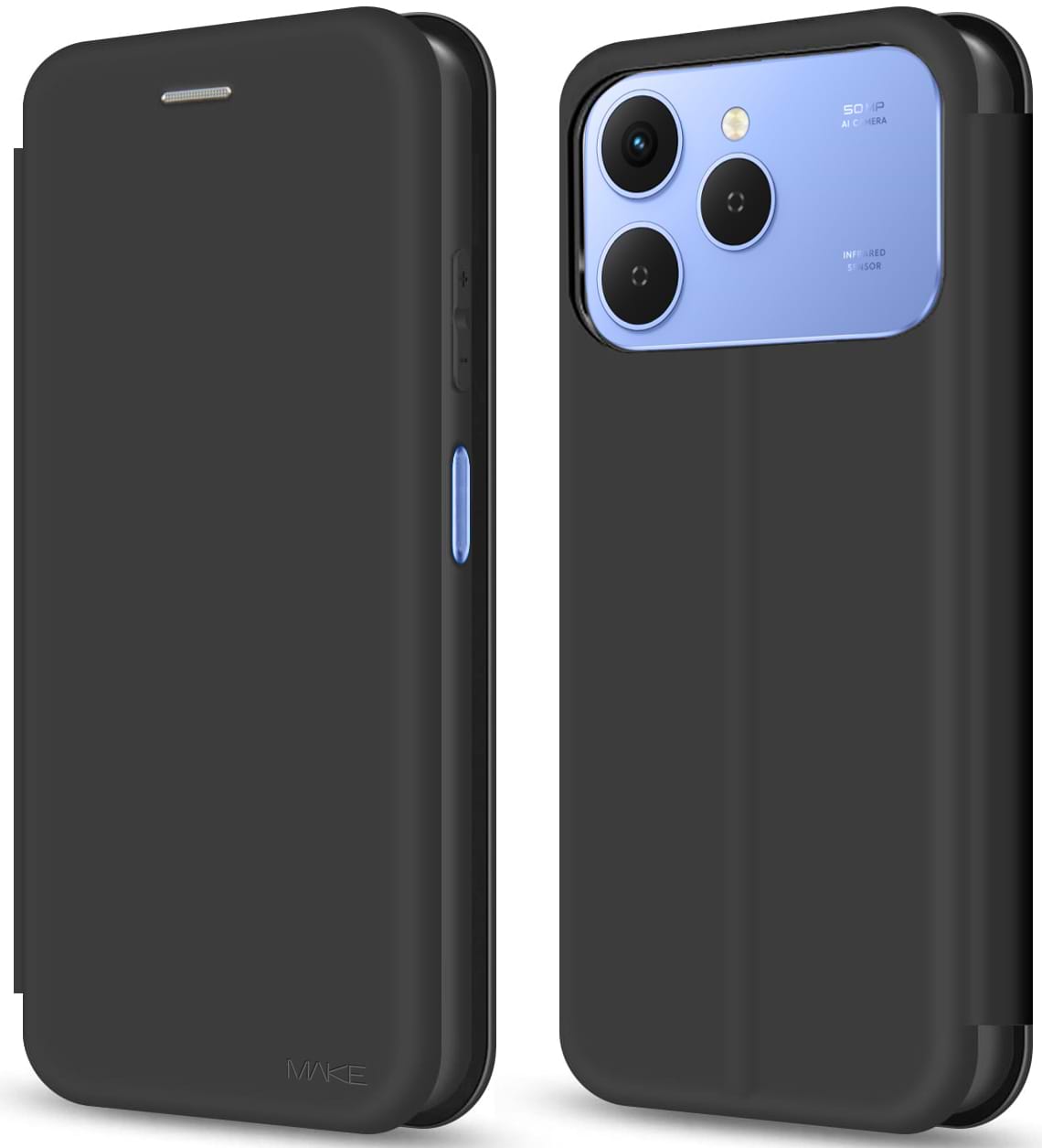 Купить Чехол для смартфона MAKE Tecno Spark 40 Flip Ink Black (MCP-TS40IB) - Фото 1 Чехол для смартфона MAKE Tecno Spark 40 Flip Ink Black (MCP-TS40IB) - Фото 1