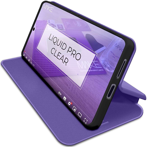 Фото - Чехол для смартфона MAKE Samsung A36 Flip Lavender (MCP-SA36LR)
