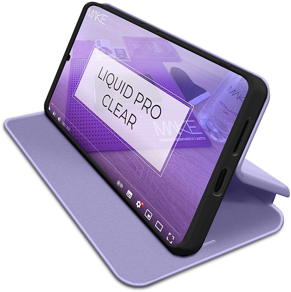 Фото - Чохол для смартфону MAKE Flip Xiaomi Redmi Note 14 Pro 4G Lilac (MCP-XRN14P4GLC)