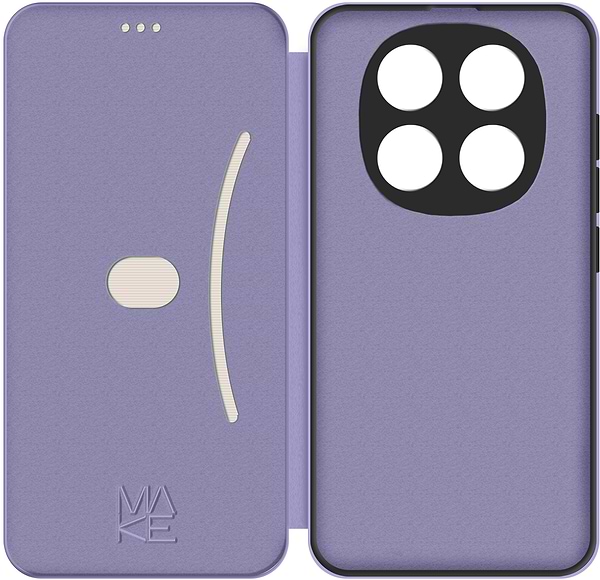 Фото - Чохол для смартфону MAKE Flip Xiaomi Redmi Note 14 Pro 4G Lilac (MCP-XRN14P4GLC)