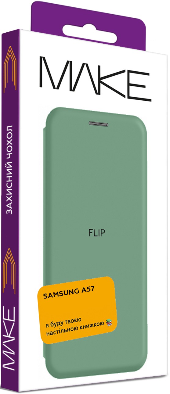 Фото - Чехол для смартфона MAKE Flip for Samsung A57, Mint (MCP-SA57MN)
