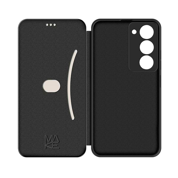 Фото - Чохол для смартфону MAKE Flip for Xiaomi Redmi 15, Midnight Black (MCP-XR15MB)
