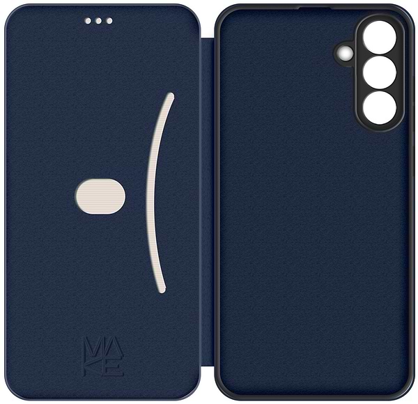 Фото - Чехол для смартфона MAKE Flip for Samsung A37, Navy (MCP-SA37NV)