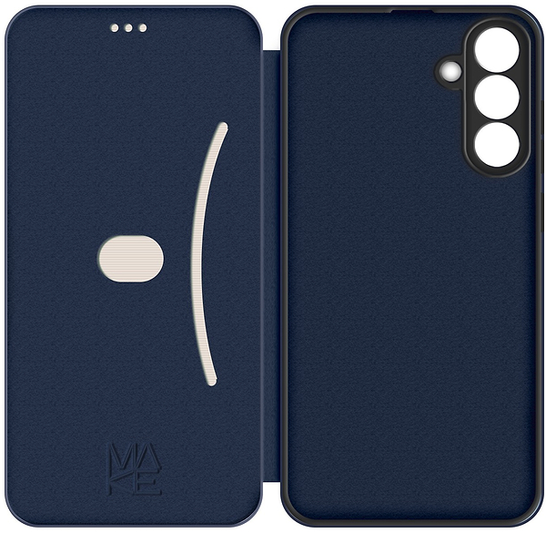 Фото - Чехол для смартфона MAKE Flip for Samsung A57, Navy (MCP-SA57NV)