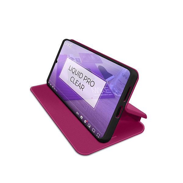 Фото - Чохол для смартфону MAKE Motorola G55 Flip Ruby (MCP-MG55RB)