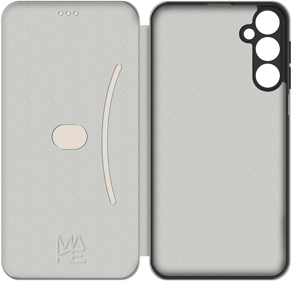 Фото - Чехол для смартфона MAKE Flip Samsung A16 Silver (MCP-SA16SI)