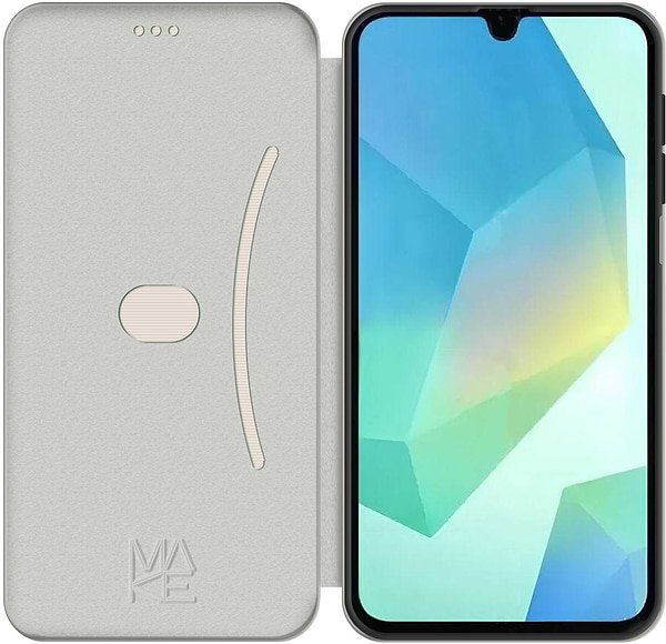 Фото - Чехол для смартфона MAKE Flip Samsung A16 Silver (MCP-SA16SI)