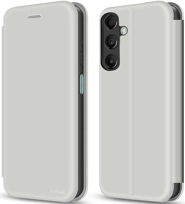 Фото - Чехол для смартфона MAKE Flip Samsung A16 Silver (MCP-SA16SI)