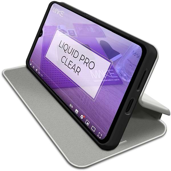 Фото - Чехол для смартфона MAKE Flip Samsung A16 Silver (MCP-SA16SI)