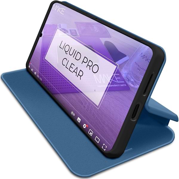 Фото - Чехол для смартфона MAKE Flip Xiaomi Redmi Note 14 4G Blue Ocean (MCP-XRN144GTL)