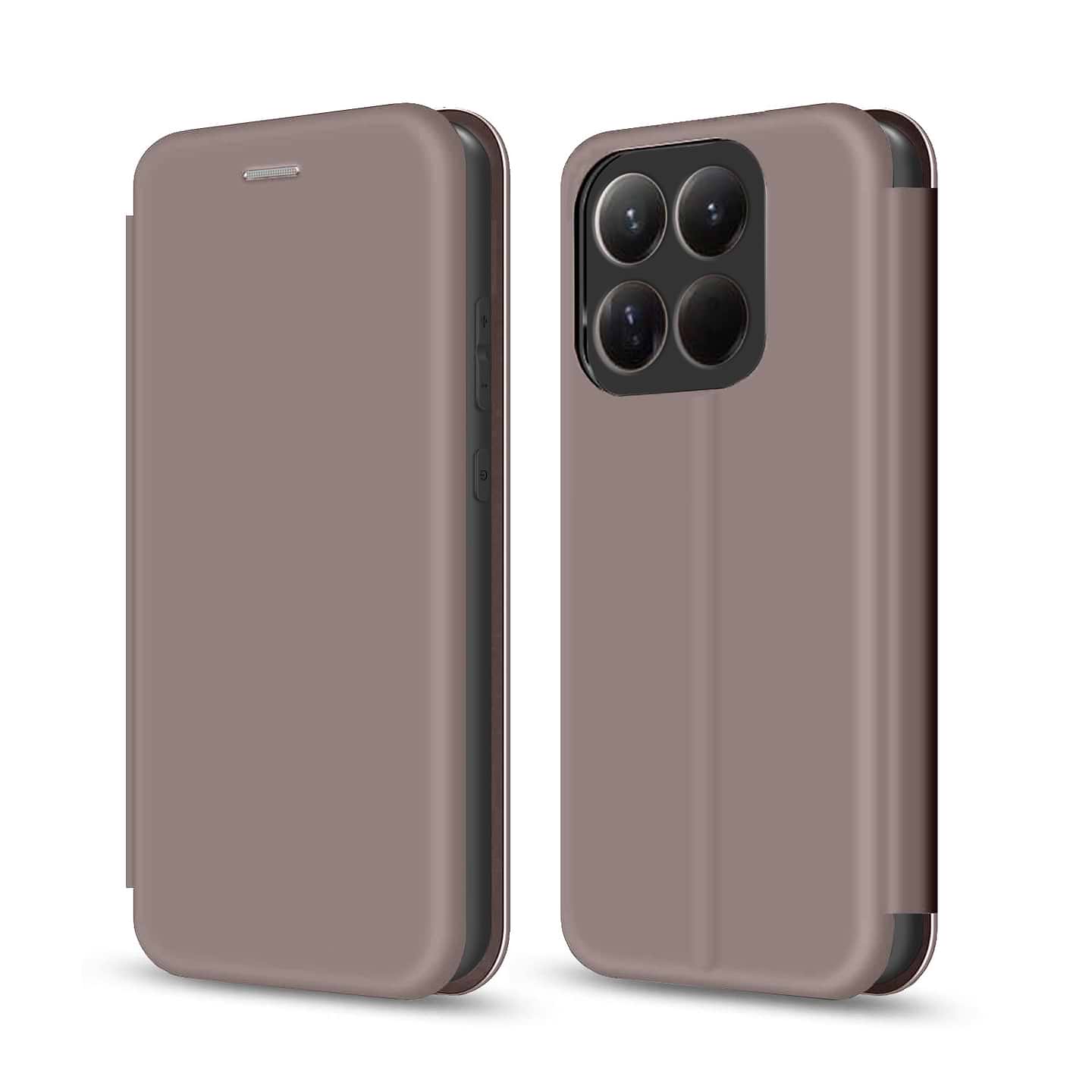 Чохол для смартфону MAKE Flip for Xiaomi 15T, Titan Grey (MCP-X15TTG) - Фото 1