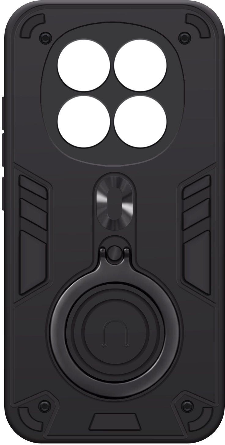 Чехол для смартфона MAKE Force for Xiaomi Redmi Note 15 Pro 5G, Black (MCRC-XRN15P5GBK)