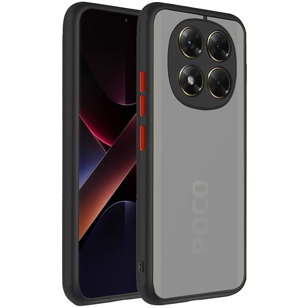 Фото - Чохол для смартфону MAKE Xiaomi Redmi Note 14 Pro 5G/Poco X7 Frame Black (MCF-XRN14P5G/PX7)