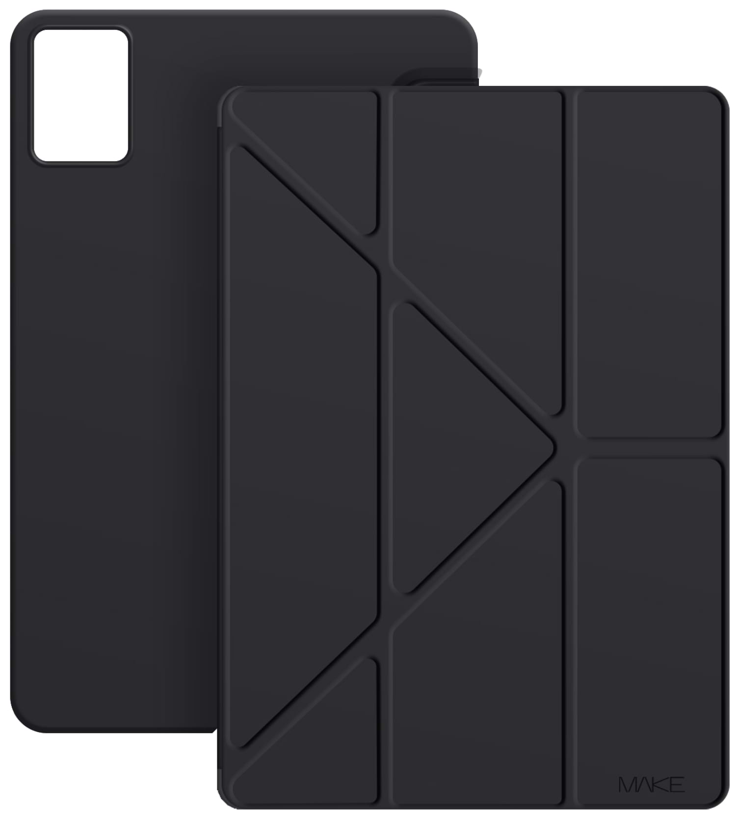 Чохол для планшету MAKE Origami for Lenovo Tab K11 Plus, Black (MTCO-LTK11PBK) - Фото 1