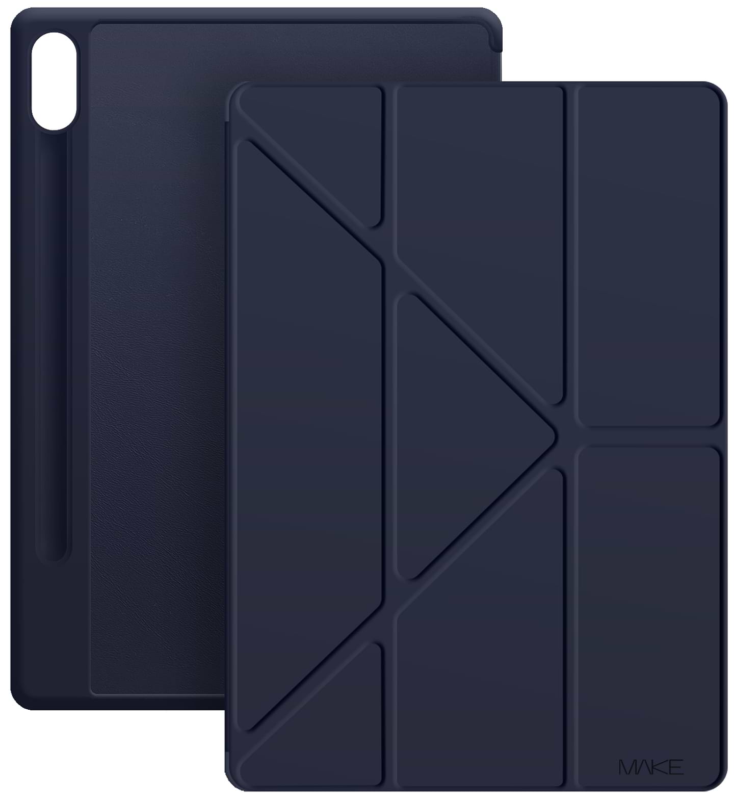 Чохол для планшета MAKE Origami Pen for Samsung Tab S10 Lite/S10 FE, Navy (MTCOP-STS10FE/S10LNV) - Фото 1