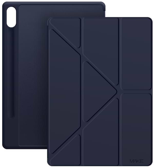 Фото - Чохол для планшета MAKE Origami Pen for Samsung Tab S10 Lite/S10 FE, Navy (MTCOP-STS10FE/S10LNV)