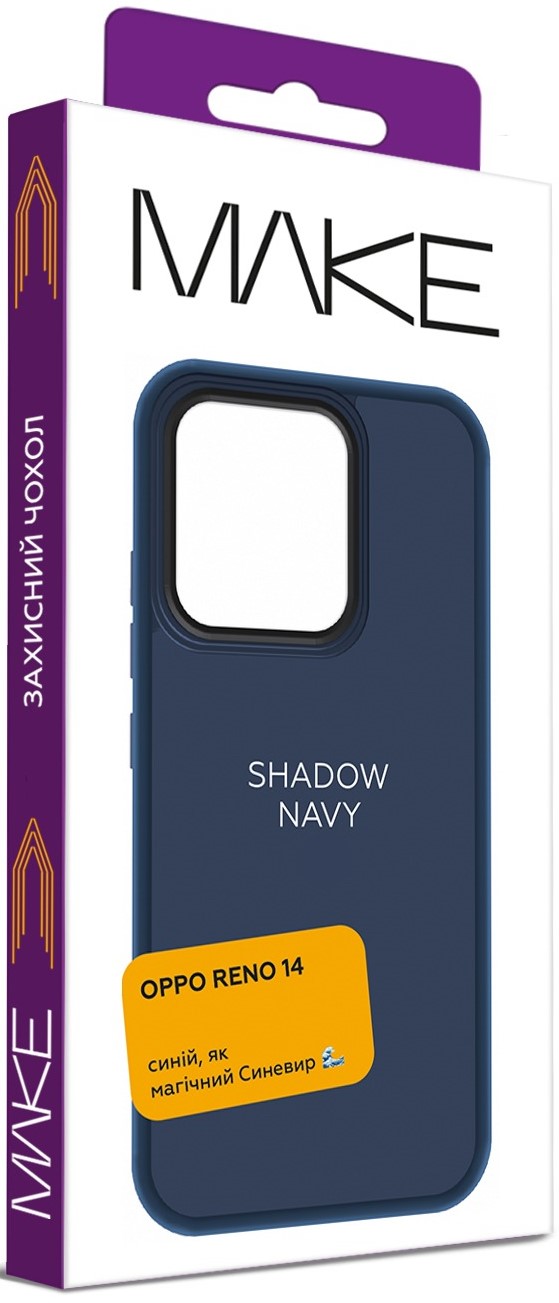 Фото - Чохол для смартфону MAKE Oppo Reno14 Shadow Navy (MCSD-OR14NV)