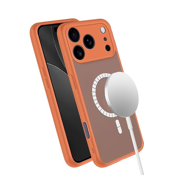 Фото - Чехол для смартфона MAKE for Apple iPhone 17 Pro Max Shadow+ Magnet Cosmic Orange (MCSDM-AI17PMCO)