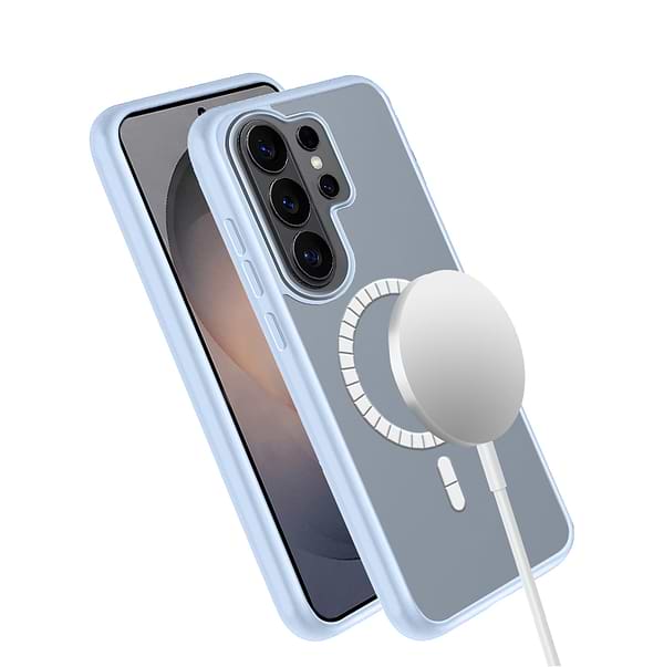 Фото - Чехол для смартфона MAKE Shadow plus Magnet  for Samsung S26 Ultra,Glacial Blue (MCSDM-SS26UGB)