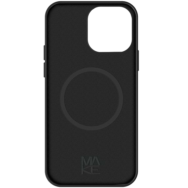 Фото - Чохол для смартфону MAKE Apple iPhone 16 Pro Max Silicone Magnet Pro Black (MCLPM-AI16PMBK)