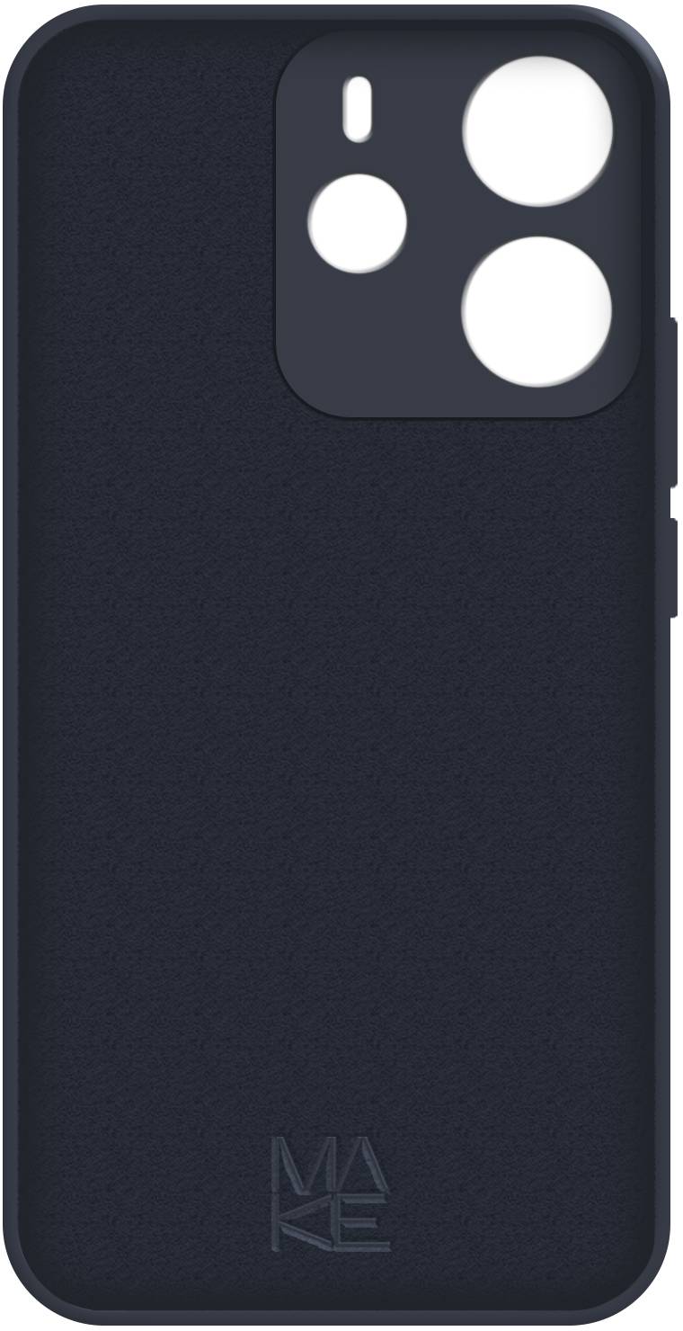 Фото - Уцінка - Чохол для смартфону MAKE Xiaomi Redmi Note 14 4G Silicone Black (MCL-XRN144GBK)