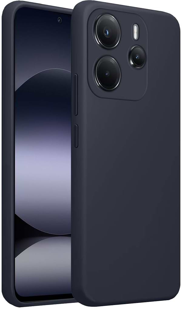 Фото - Уцінка - Чохол для смартфону MAKE Xiaomi Redmi Note 14 4G Silicone Black (MCL-XRN144GBK)