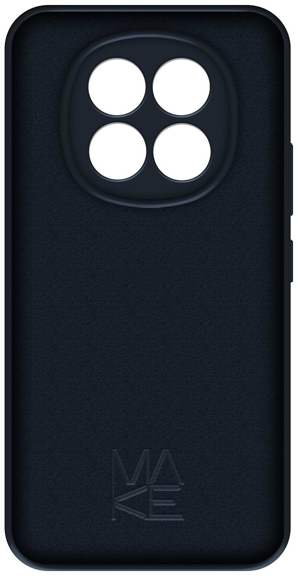 Фото - Чехол для смартфона MAKE Silicone for Xiaomi Redmi Note 15, Black (MCL-XRN15BK)