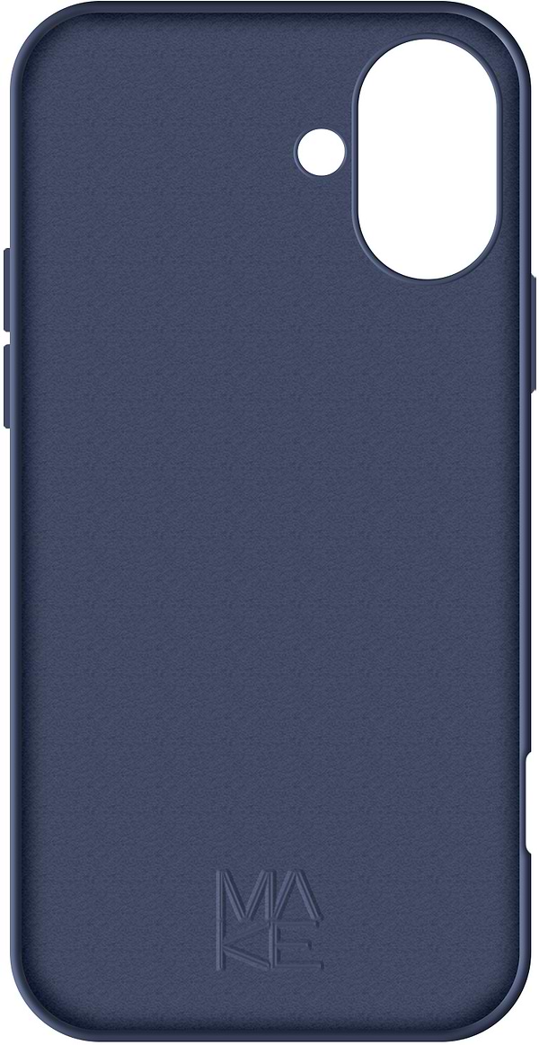 Фото - Чохол для смартфону MAKE Silicone for Apple iPhone 17, Deep Blue (MCL-AI17BL)