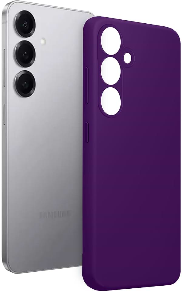 Фото - Чохол для смартфону MAKE Silicone Samsung S25 Plus Deep Purple (MCL-SS25PDP)