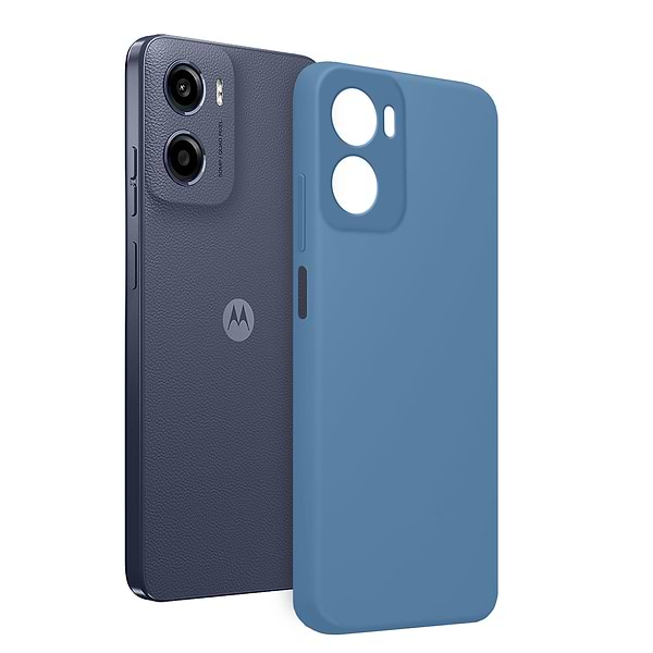 Фото - Чохол для смартфона MAKE Motorola G05/E15 Silicone Denim Blue (MCL-MG05/E15DB)