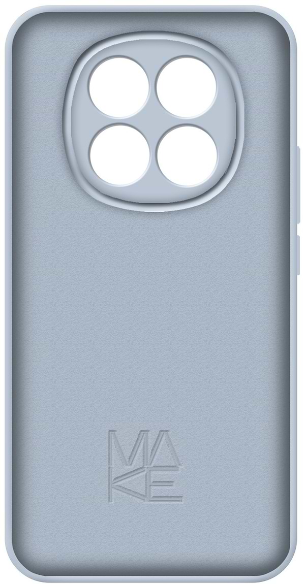 Фото - Чехол для смартфона MAKE Silicone for Xiaomi Redmi Note 15, Glacier Blue (MCL-XRN15GB)