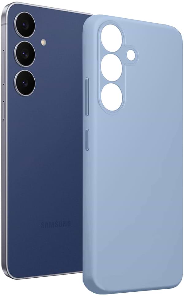 Фото - Чехол для смартфона MAKE Silicone for Samsung S25 FE Ice Blue (MCL-SS25FEIB)