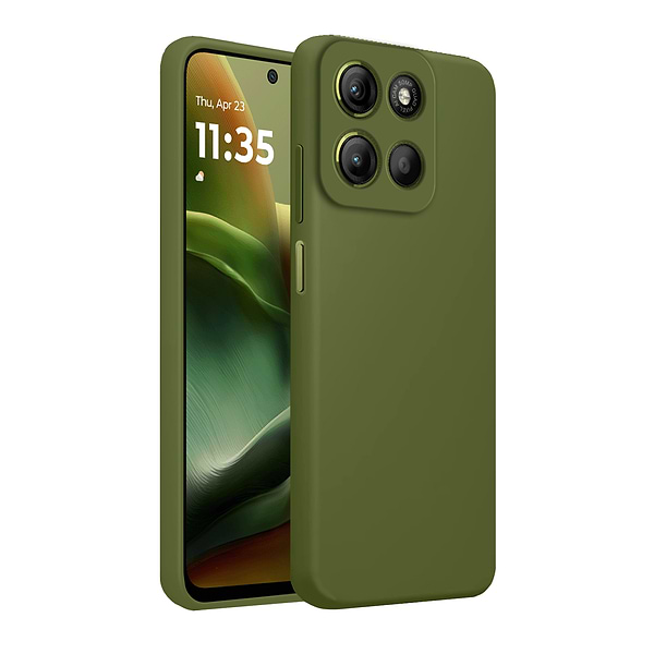 Фото - Чохол для смартфона MAKE Motorola G15/G15 Power Silicone Iguana Green (MCL-MG15/G15PIG)