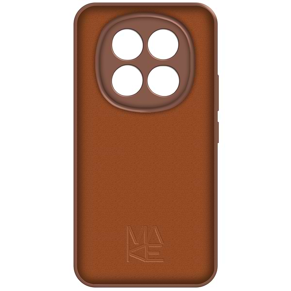 Фото - Чохол для смартфону MAKE Silicone for Xiaomi Redmi Note 15 Pro+, Mocha Brown (MCL-XRN15PPMB)