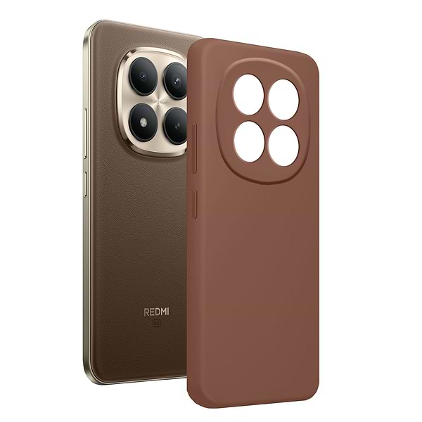 Фото - Чохол для смартфону MAKE Silicone for Xiaomi Redmi Note 15 Pro+, Mocha Brown (MCL-XRN15PPMB)