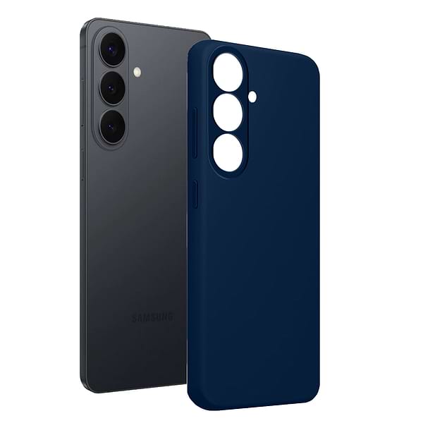 Фото - Чохол для смартфону MAKE Silicone for Samsung S26, Navy (MCL-SS26NV)