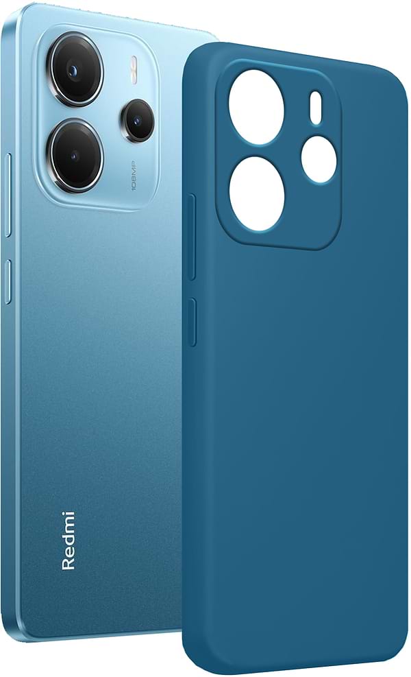 Фото - Чехол для смартфона MAKE Xiaomi Redmi Note 14 4G Silicone Ocean Blue (MCL-XRN144GOB)