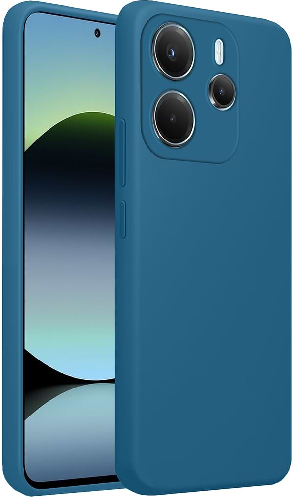 Фото - Чехол для смартфона MAKE Xiaomi Redmi Note 14 4G Silicone Ocean Blue (MCL-XRN144GOB)