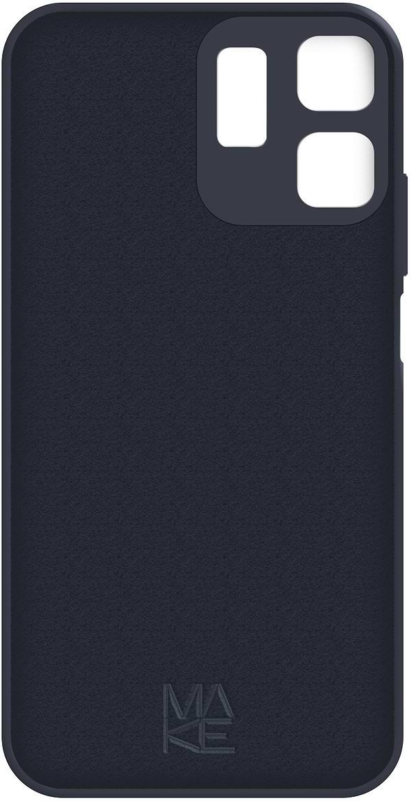 Фото - Чохол для смартфону MAKE Infinix Smart 9/Hot 50i Silicone Sleek Black (MCL-IS9/H50ISB)