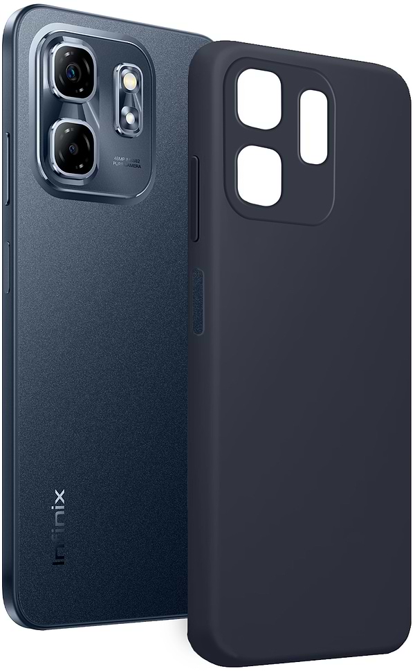 Фото - Чохол для смартфону MAKE Infinix Smart 9/Hot 50i Silicone Sleek Black (MCL-IS9/H50ISB)