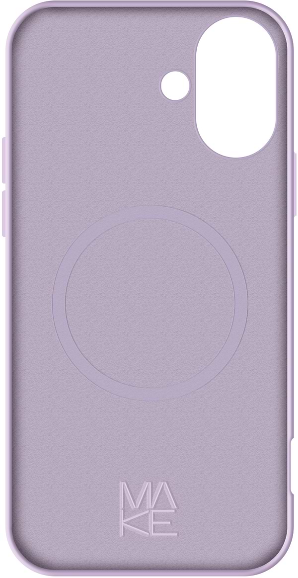Фото - Чехол для смартфона MAKE Silicone Solo for Apple iPhone 17, Lilac (MCSO-AI17LC)