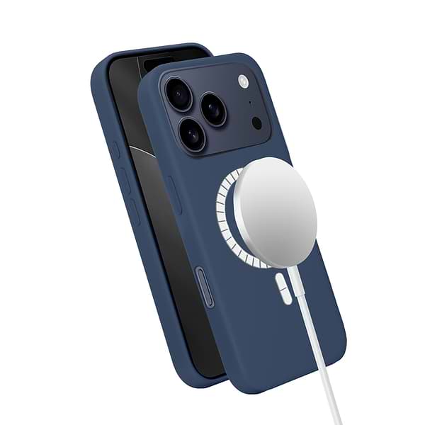 Фото - Чехол для смартфона MAKE Silicone Solo for Apple iPhone 17 Pro Max, Denim (MCSO-AI17PMDN)