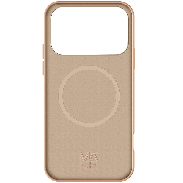 Фото - Чехол для смартфона MAKE Silicone Solo for Apple iPhone 17 Pro Max, Titanium (MCSO-AI17PMTM)