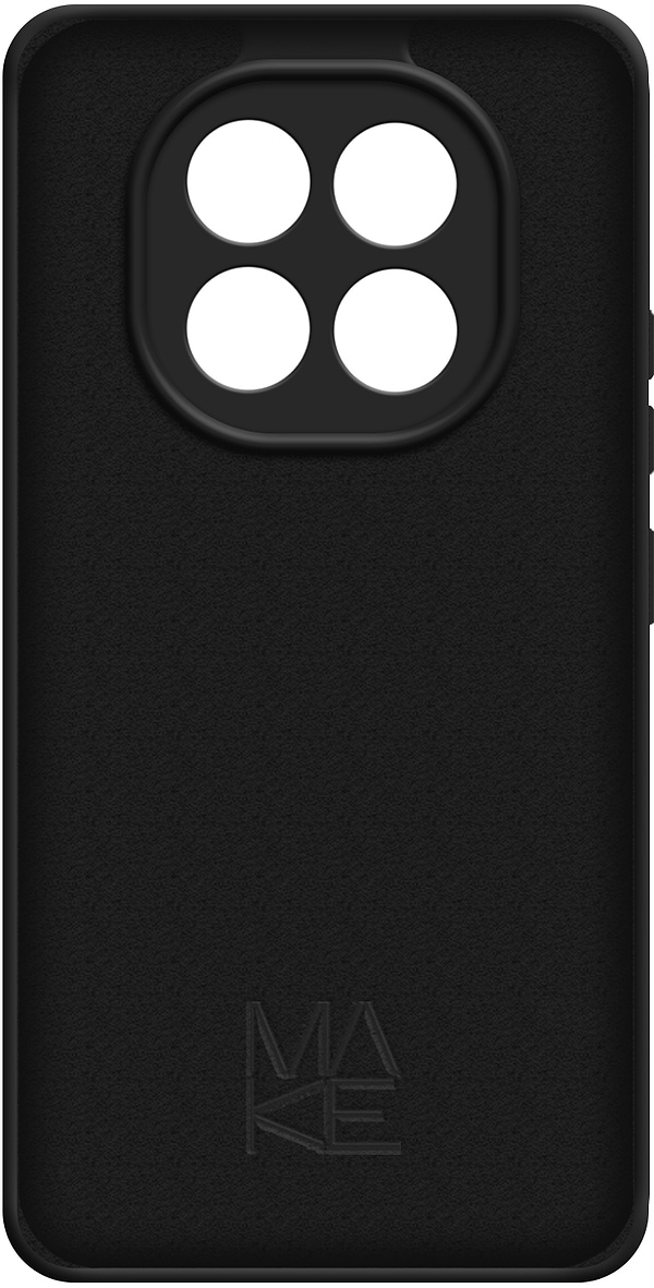 Фото - Чохол для смартфону MAKE Silk for Xiaomi Redmi Note 15, Black (MCK-XRN15BK)