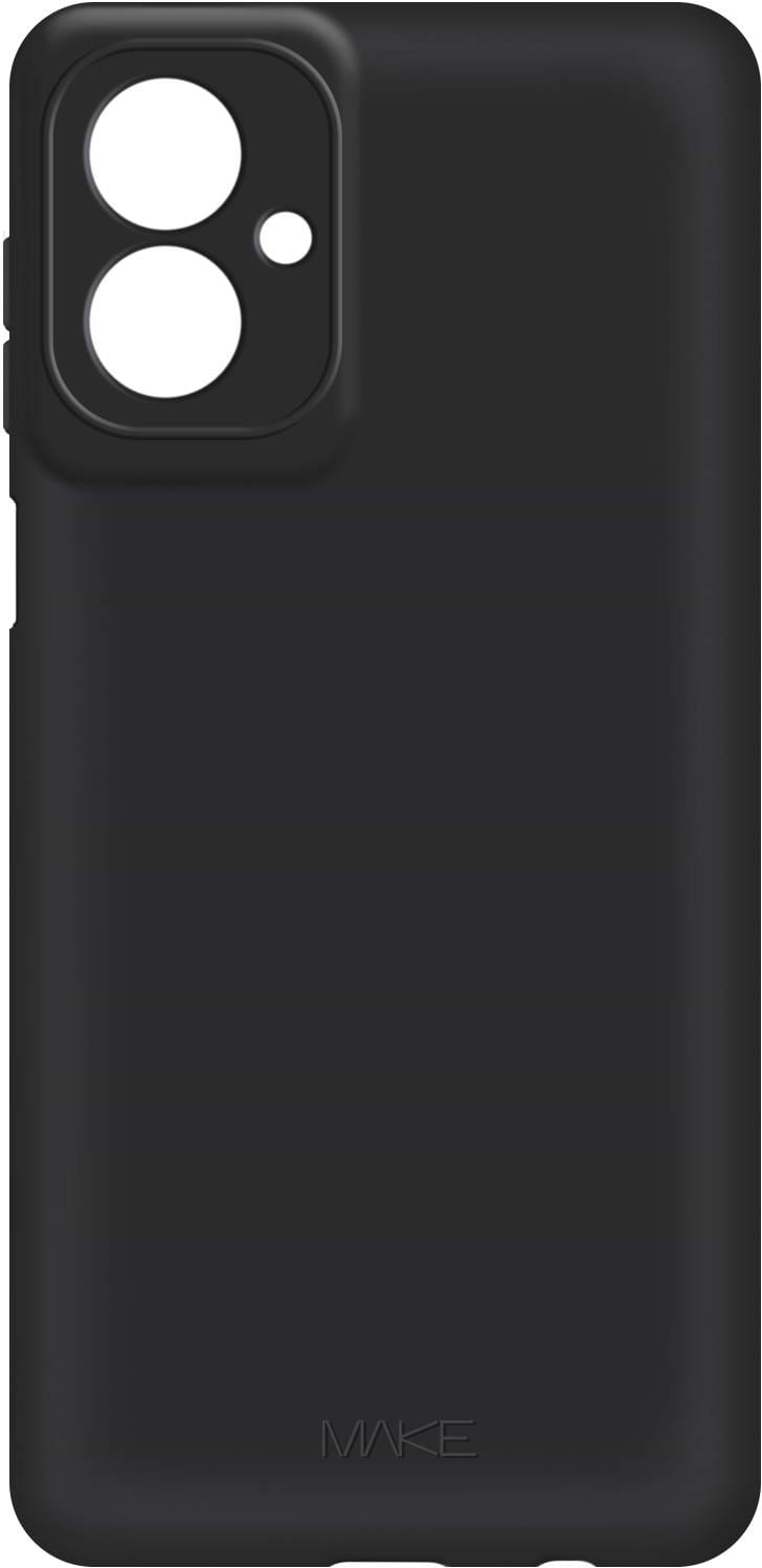 Чохол для смартфону MAKE Motorola G55 Skin Black (MCS-MG55BK) - Фото 1