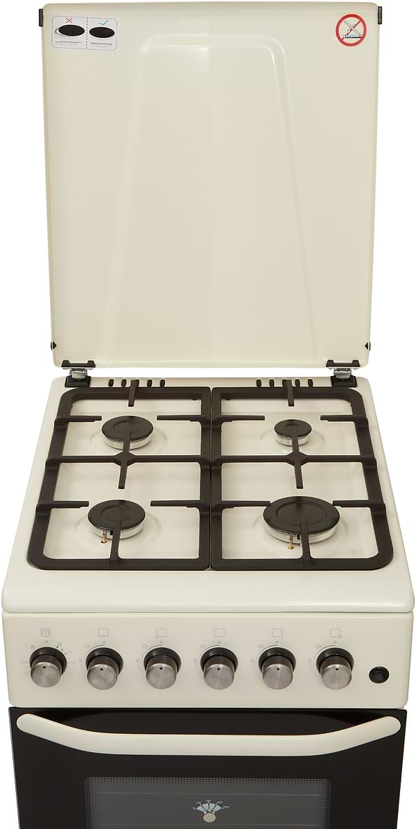 Фото - Плита газова ELEYUS CAST 5001 CF BG